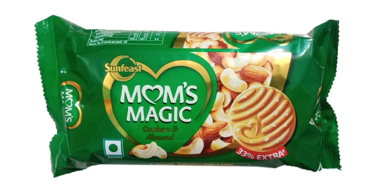 Sunfeast Moms Magic Cashew and Almond Biscuits Rs.40